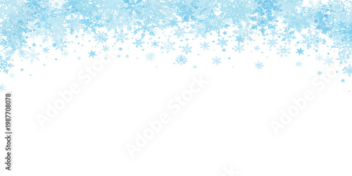 Glitter, blue sparkle, snowflake background, festive vector, holiday decoration