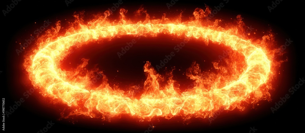 Fototapeta premium Ring of Fire.