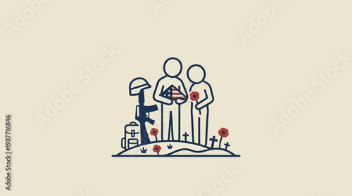 Memorial Day Tribute Remembering Fallen Soldiers