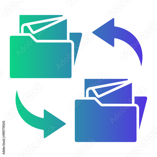duplicate Gradient icon