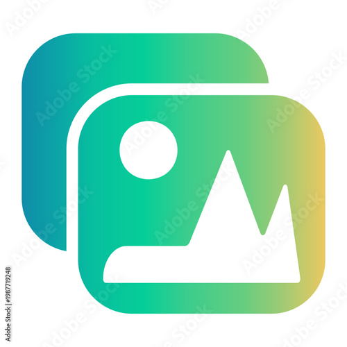 duplicate Gradient icon