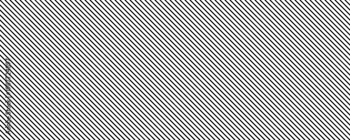 Black slash lines seamless pattern. Repeating subtle diagonal line background. Fine tilt pinstripe linear wallpaper. Abstract slanted stripes backdrop. Repeated oblique strip texture overlay. Vector