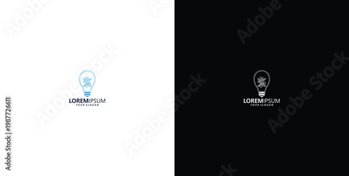 smart bulb technology logo design, bulb logo design initial X creative bulb logo ideas