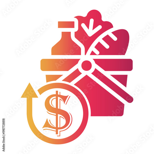 inflation Gradient icon