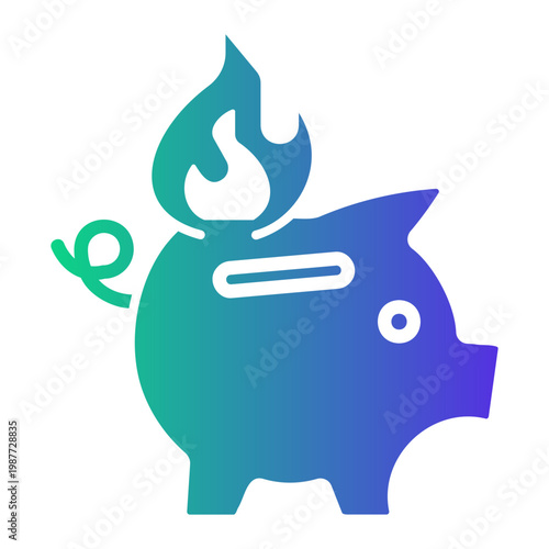 inflation Gradient icon
