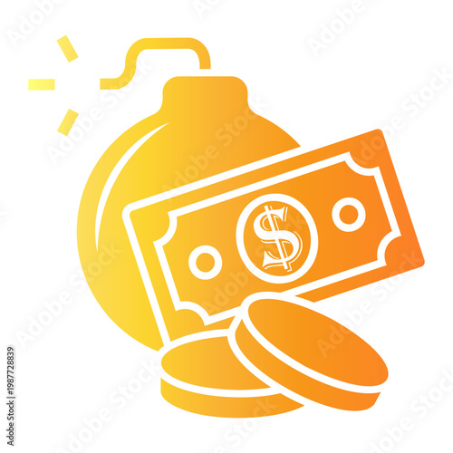 inflation Gradient icon