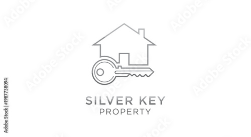 Silver Key Property Real Estate Logo.