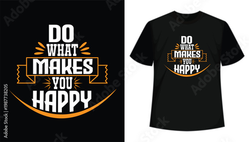 Simple t shirt design concept with stylish print on a blank casual clothing template