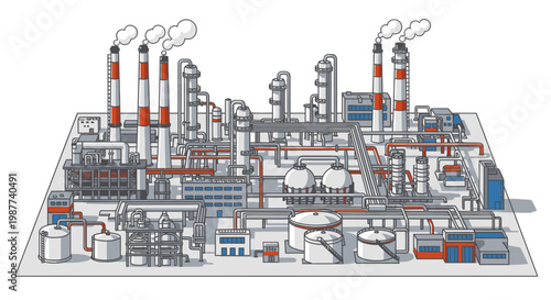 Industrial factory plant machinery equipment 9.