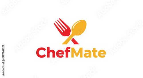 ChefMate Logo - A Culinary Symbol of Dining and Food Preparation Excellence.