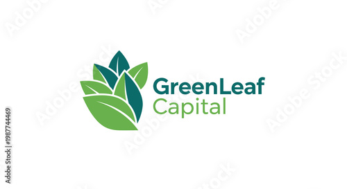 GreenLeaf Capital logo featuring green leaves and capital letters for branding.