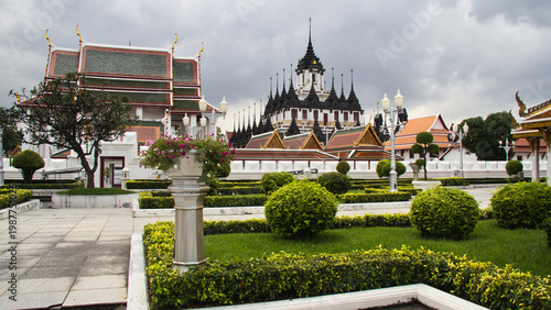 The Loha Prasat at Wat Ratchanatdaram, Bangkok, Thailand