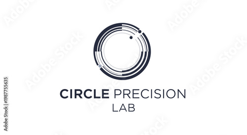 Circle Precision Lab Logo Design.