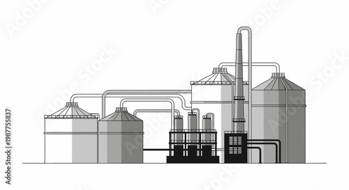 Industrial factory plant machinery equipment 1.