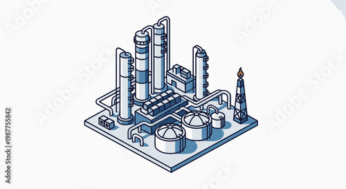 Industrial factory plant machinery equipment 3.