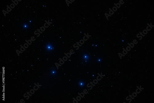 Starry Night Sky Background