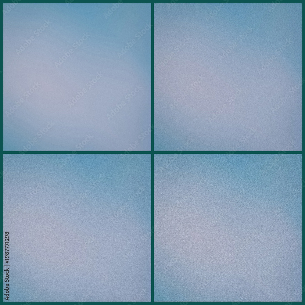 Fototapeta premium Cool-toned frosted glass squares arranged in a clean grid evoke a crisp, minimal mood, perfect for tech branding, app interfaces, and modern presentation templates.