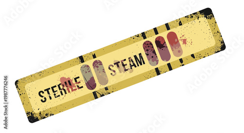 Sterile Steam Medical Test Strips