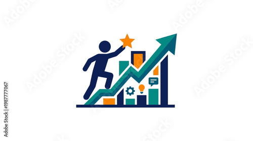Achieving Success Business Growth and Reaching Goals