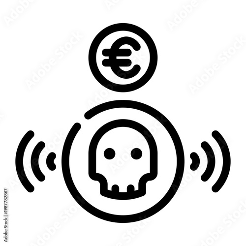 euro line icon