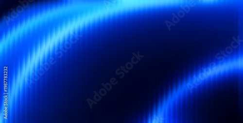 Photography Abstract blue glass ripple gradient background with vertical wave texture and gl