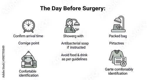 Preparing for Surgery: Checklist for the Day Before Procedure