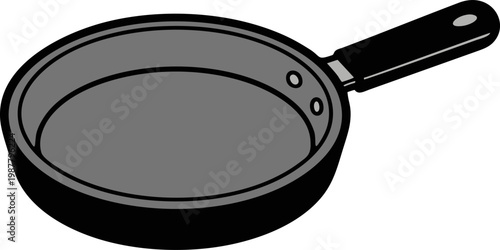 Frying Pan Kitchen Utensil for Cooking and Preparing Meals a Common Household Item