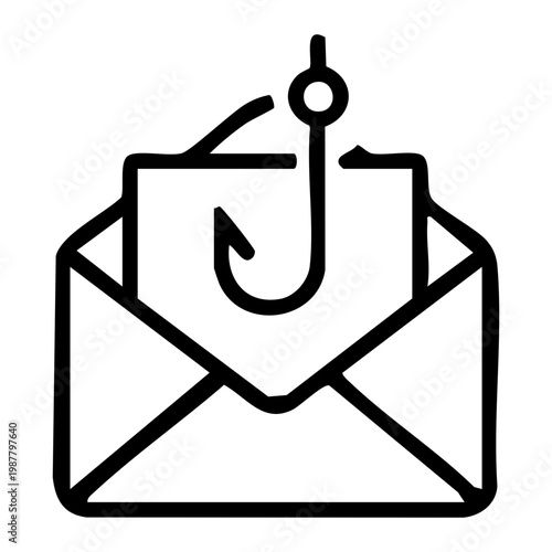 Email Phishing Attack Icon