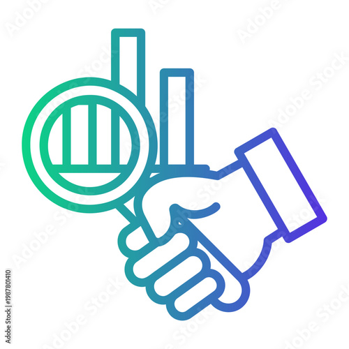 check Line Gradient Icon