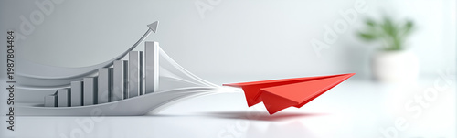 Soaring Ambition: A vibrant...
