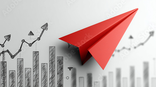 Soaring Growth: A vibrant r...