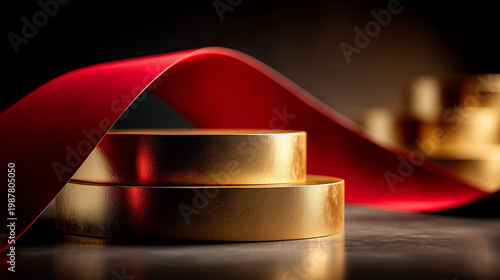 Golden Display of Elegance:...