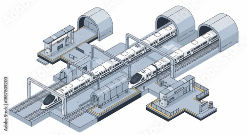 Industrial conveyor belt system machinery.
