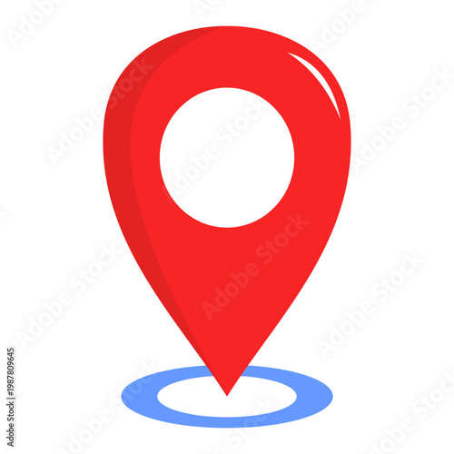Maps icon, pointer, location