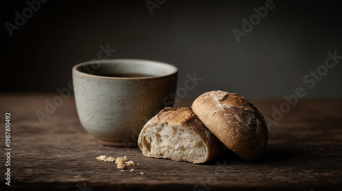 Simple Meal Still Life: A h...