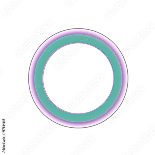 abstract colorful circle