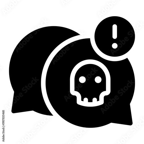 warning glyph icon