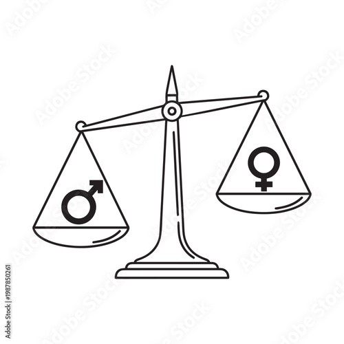 A lifting pulley system with three black pulleys suspended from a wooden beam Vector