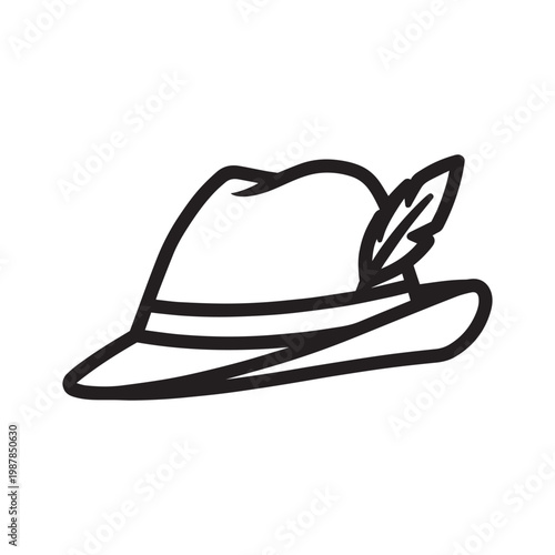 A sleek black athletic shoe with a minimalist design Vector