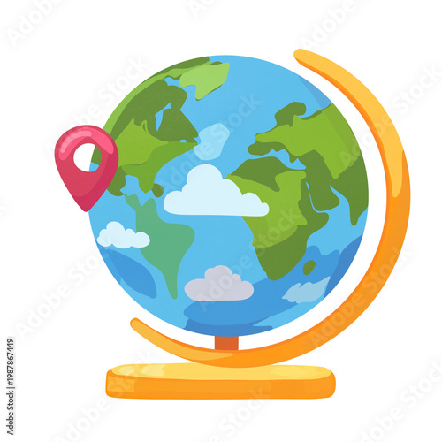 globe and travelling concept