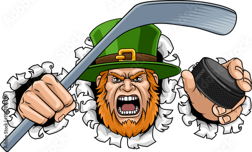An angry Leprechaun Celtic ...
