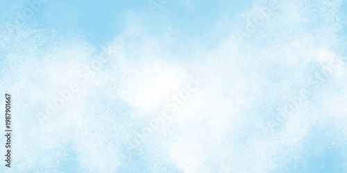 creating a sense of calmness and tranquility. The bright sunlight shines through the clouds, casting a warm glow over the landscape.	