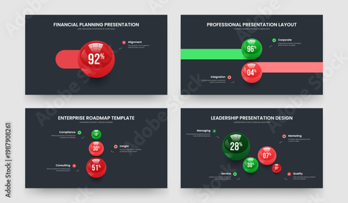 Minimal Strategy One Two Three Four Step Infographic Presentation Design Vector Illustration Bundle. Sales Proposal 1 2 3 4 Element Diagram Frame Layout Collection.