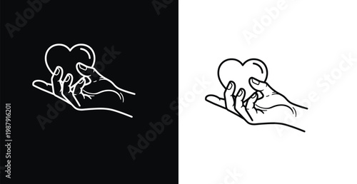 A line graph with an upward trend is shown in black and white