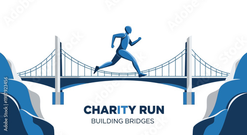 Charity Run Over Suspension Bridge, Fostering Community and Bridging Distances for Good