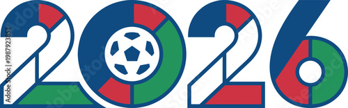 Football tournament 2026 logo celebrating the upcoming international competition