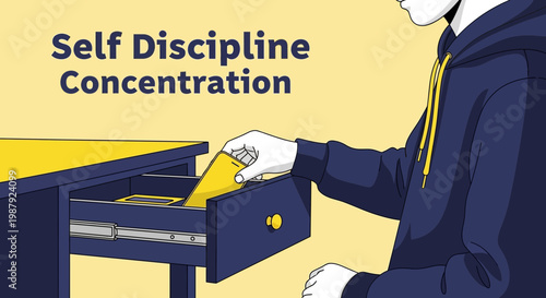 Choosing Focus Avoiding Distractions To Foster Self-Discipline And Sharpen Concentration