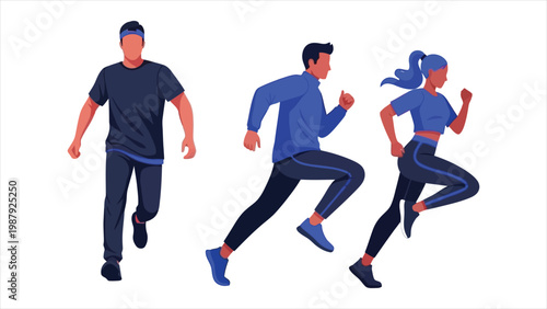 A Synchronized Display of Speed, Stamina, and Unified Determination