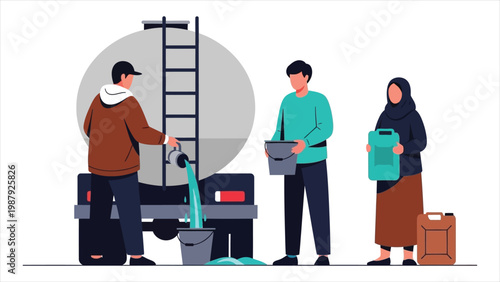 A Visual Exploration of Emergency Resource Provision, Local Distribution Logistics, and Communal Sustainability