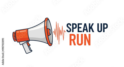 Communicating Ideas Through A Megaphone, Promoting Expression And A Call To Action